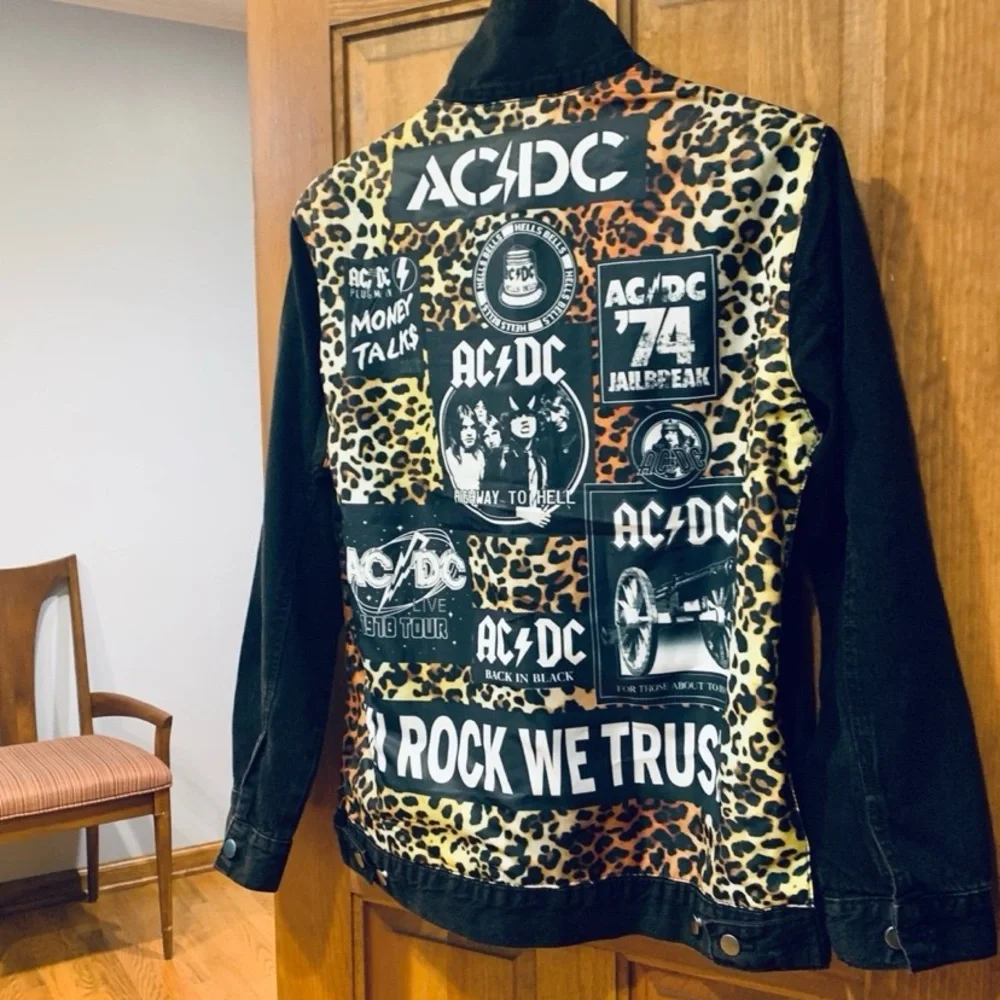 AC/DC Band Denim Jacket - Picture 8 of 8